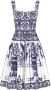 Dolce & Gabbana Jurk met print Blauw - Thumbnail 1
