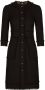 Dolce & Gabbana Tweed midi-jurk Zwart - Thumbnail 1
