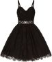 Dolce & Gabbana Mini-jurk met kant en sweetheart hals Zwart - Thumbnail 1