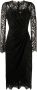 Dolce & Gabbana Jurk van kant Zwart - Thumbnail 1