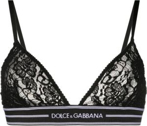 Dolce & Gabbana Kanten bh Zwart