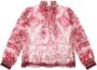 Dolce & Gabbana Kids Blouse met Majolica-print Rood - Thumbnail 1