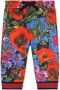 Dolce & Gabbana Kids Broek met bloe print Rood - Thumbnail 1