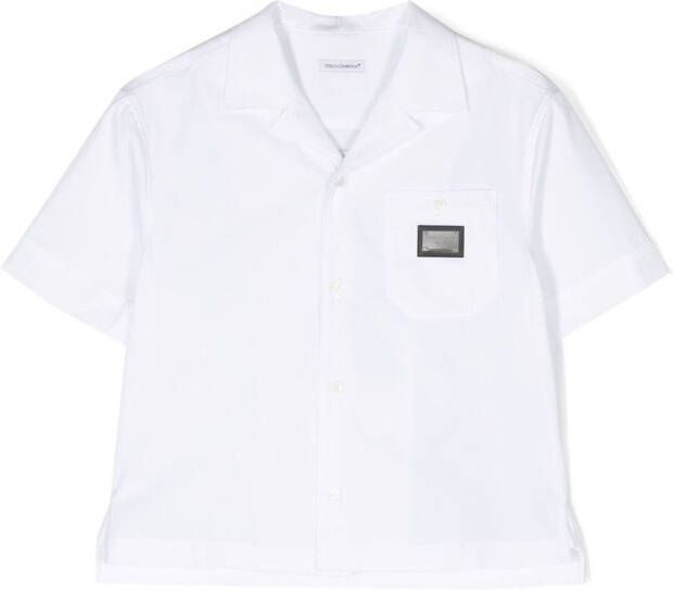 Dolce & Gabbana Kids Button-up shirt Wit
