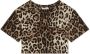 Dolce & Gabbana Kids Cropped T-shirt Bruin - Thumbnail 1