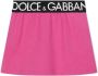 Dolce & Gabbana Kids Flared mini-rok Roze - Thumbnail 1