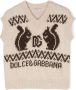 Dolce & Gabbana Kids Gebreide set Beige - Thumbnail 1