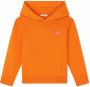 Dolce & Gabbana Kids Jersey hoodie met logoband Oranje - Thumbnail 1