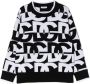 Dolce & Gabbana Kids Intarsia trui Zwart - Thumbnail 1