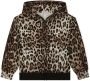 Dolce & Gabbana Kids Hoodie met luipaardprint Bruin - Thumbnail 1