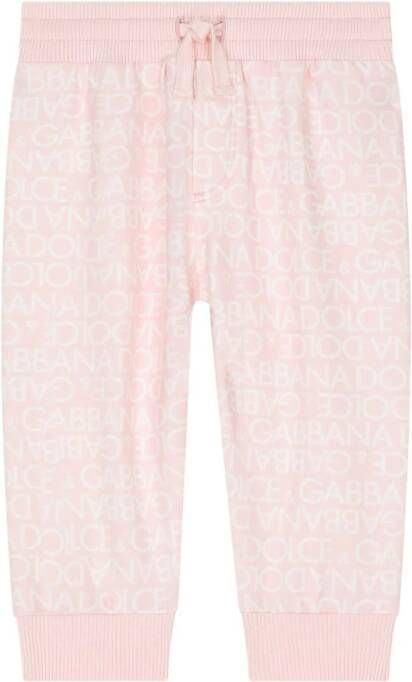 Dolce & Gabbana Kids Jersey legging Roze