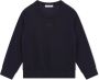 Dolce & Gabbana Kids Kasjmier trui met logo Blauw - Thumbnail 1