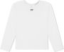 Dolce & Gabbana Kids T-shirt met geborduurd logo Wit - Thumbnail 1