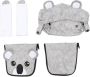 Dolce & Gabbana Kids Koala tas Grijs - Thumbnail 1