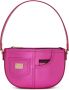 Dolce & Gabbana Kids Lakleren schoudertas Roze - Thumbnail 1