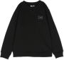 Dolce & Gabbana Kids Sweater met logopatch Zwart - Thumbnail 1