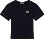Dolce & Gabbana Kids Katoenen T-shirt met logo Zwart - Thumbnail 1