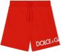 Dolce & Gabbana Kids Trainingsshorts met logoprint Rood - Thumbnail 1