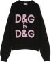 Dolce & Gabbana Kids Trui van sc wol Zwart - Thumbnail 1