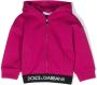 Dolce & Gabbana Kids Sweater met logo Roze - Thumbnail 1