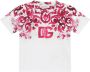 Dolce & Gabbana Kids T-shirt met print Wit - Thumbnail 1