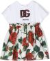 Dolce & Gabbana Kids Mini-jurk met uitlopende pijpen Wit - Thumbnail 1
