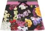 Dolce & Gabbana Kids Mini-rok met bloe print Zwart - Thumbnail 1