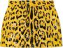 Dolce & Gabbana Kids Mini-rok met luipaardprint Geel - Thumbnail 1