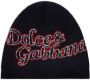 Dolce & Gabbana Kids Muts met logoprint Zwart - Thumbnail 1