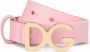 Dolce & Gabbana Kids Riem met leren afwerking Roze - Thumbnail 1