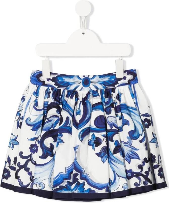Dolce & Gabbana Kids Rok met print Wit