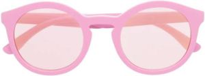 Dolce & Gabbana Kids round-frame sunglasses Roze