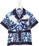 Dolce & Gabbana Kids Shirt met ceintuur Blauw - Thumbnail 1