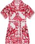 Dolce & Gabbana Kids Shirt met ceintuur Wit - Thumbnail 1