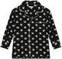 Dolce & Gabbana Kids Pyjamashirt met DG-logo Zwart - Thumbnail 1