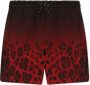 Dolce & Gabbana Kids Shorts met luipaardprint Zwart - Thumbnail 1