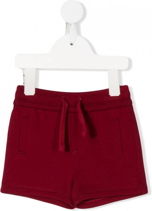 Dolce & Gabbana Kids Shorts met trekkoordtaille Rood
