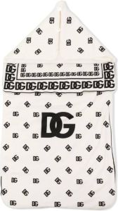 Dolce & Gabbana Kids Slaapzak met logoprint Wit