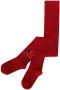 Dolce & Gabbana Kids Sokken met geborduurde bloe Rood - Thumbnail 1