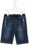 Dolce & Gabbana Kids Spijkershorts met trekkoord Blauw - Thumbnail 1