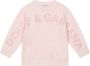 Dolce & Gabbana Kids Sweater met logo-reliëf Roze - Thumbnail 1