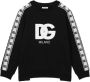 Dolce & Gabbana Kids Sweater met logo-reliëf Zwart - Thumbnail 1
