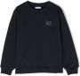 Dolce & Gabbana Kids Sweater met logopatch Blauw - Thumbnail 1