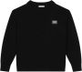 Dolce & Gabbana Kids Sweater met logoplakkaat Zwart - Thumbnail 1