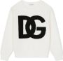 Dolce & Gabbana Kids Trui met logo Wit - Thumbnail 1