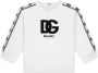 Dolce & Gabbana Kids Sweater met logoprint Wit - Thumbnail 1