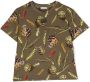 Dolce & Gabbana Kids T-shirt met bloe print Groen - Thumbnail 1
