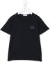 Dolce & Gabbana Kids T-shirt met logopatch Blauw - Thumbnail 1