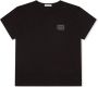 Dolce & Gabbana Kids T-shirt met logopatch Zwart - Thumbnail 1