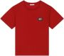 Dolce & Gabbana Kids T-shirt met logoplakkaat Rood - Thumbnail 1